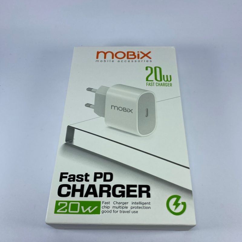 Mobix 20 Watt Destekli Type-C Çıkışlı Şarj Başlığı