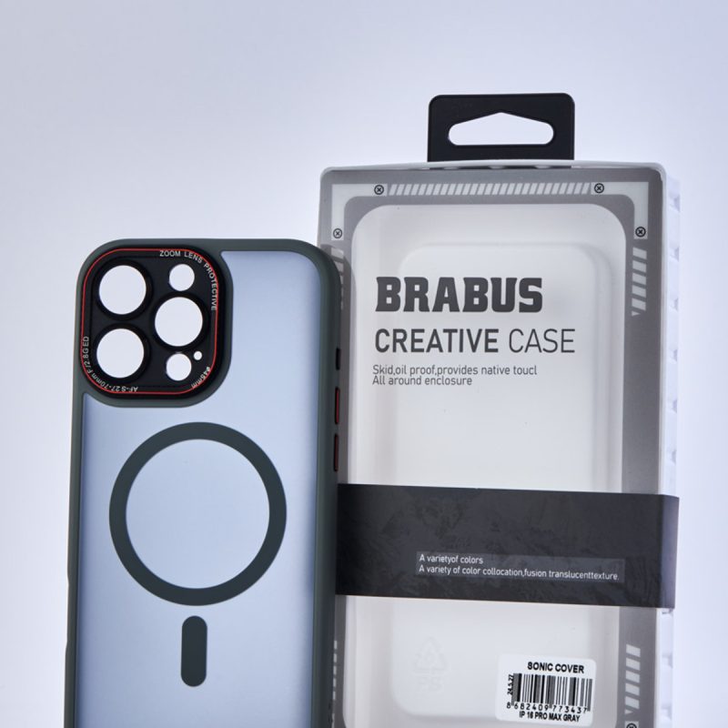 iPhone 16 Pro Max Kılıf Azure MagSafe Şarj Destekli Kamera Korumalı Hoparlör Toz Korumalı