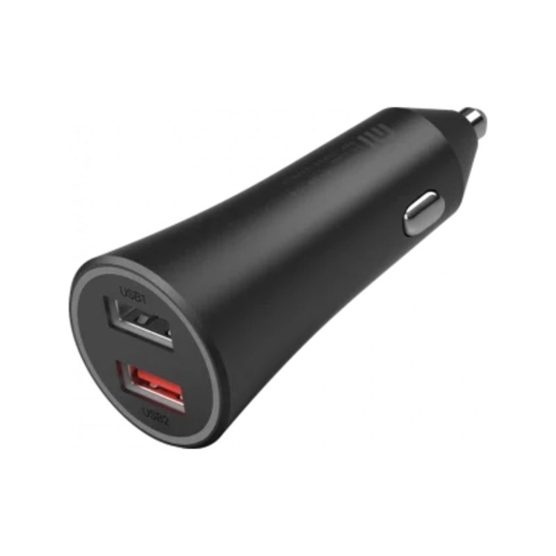 37W Dual-Port Car Charger 2× USB-A Araç Çakmaklık Hızlı Şarj Aleti (Xiaomi TR Garantili)