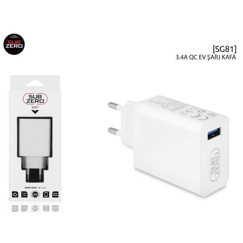 Hasırcıjet Sg81 5v 3.4a Hızlı Şarj Adaptörü