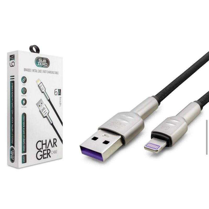 USB / IPHONE HASIR ÖRGÜLÜ DATA KABLO